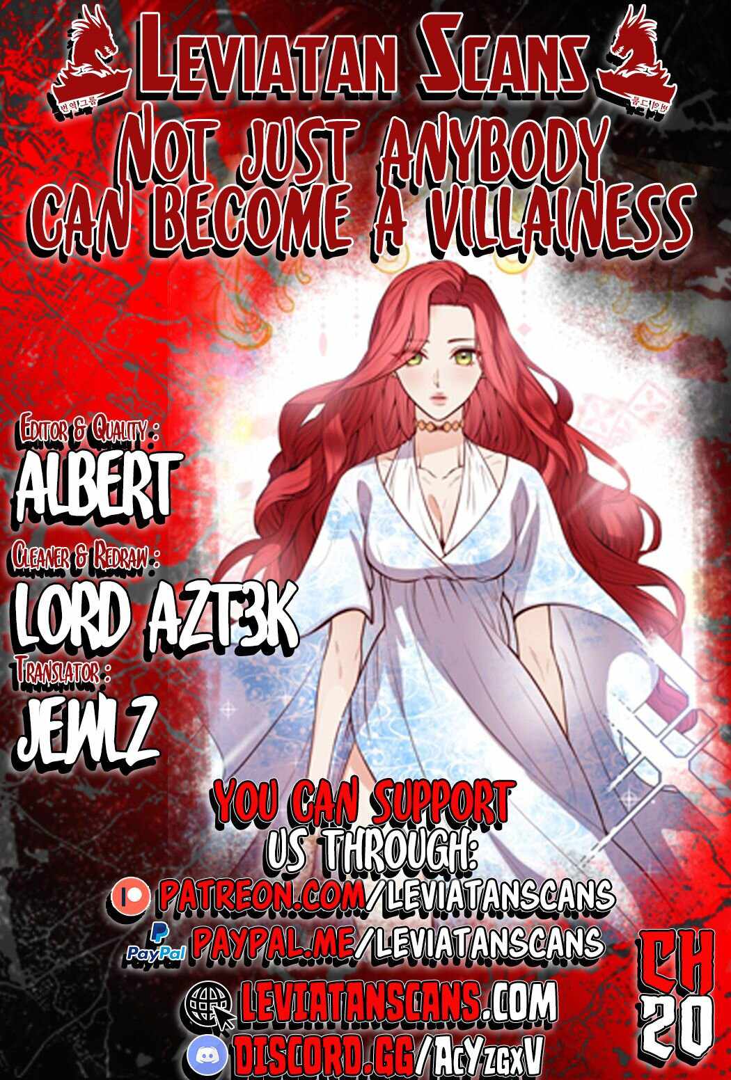 Not Just Anybody Can Become a Villainess Chapter 20 1